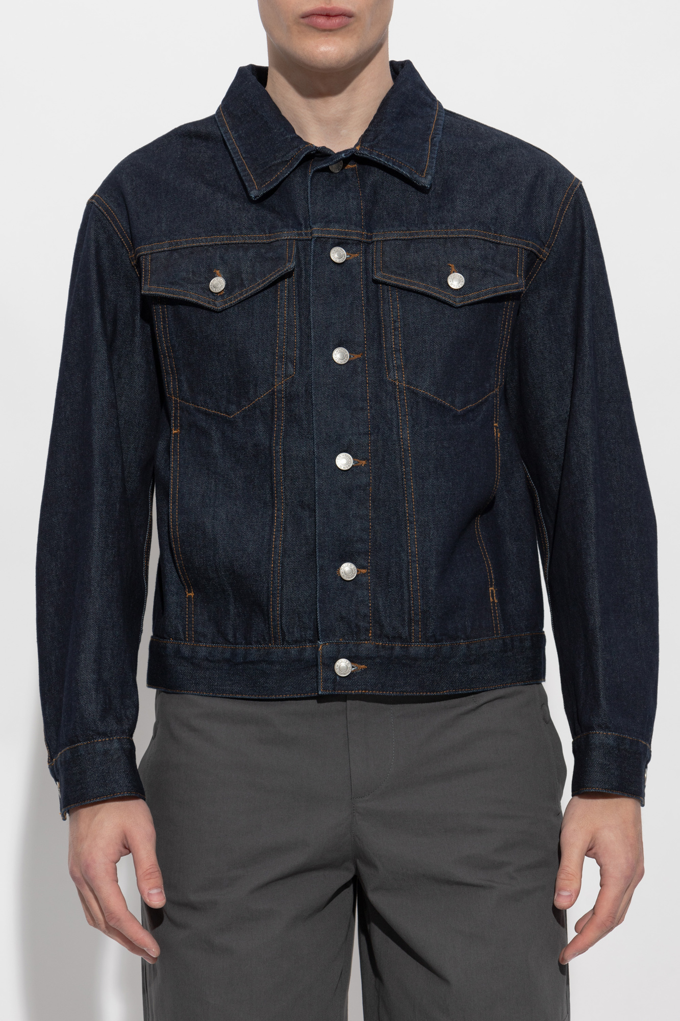 Dries Van Noten 'Vuskin' denim jacket | Men's | Vitkac
